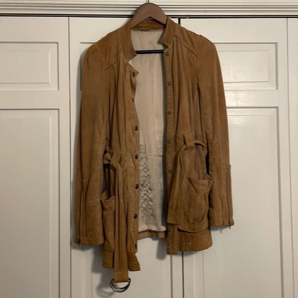 Women’s Suede Leather Jacket